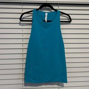 Lululemon swift ventilated racer back running tank, size 10 new with tags